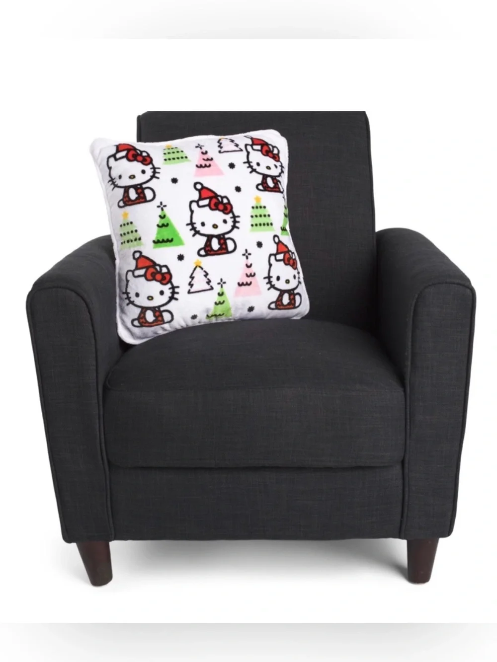 Hello Kitty 2 Piece Holiday Christmas Decorative Pillow Set